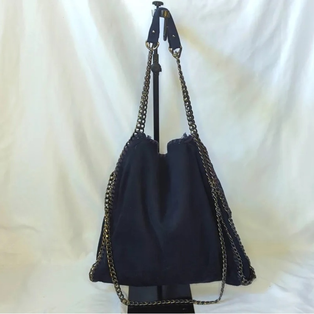 STEVE MADDEN btotally navy blue tote bag